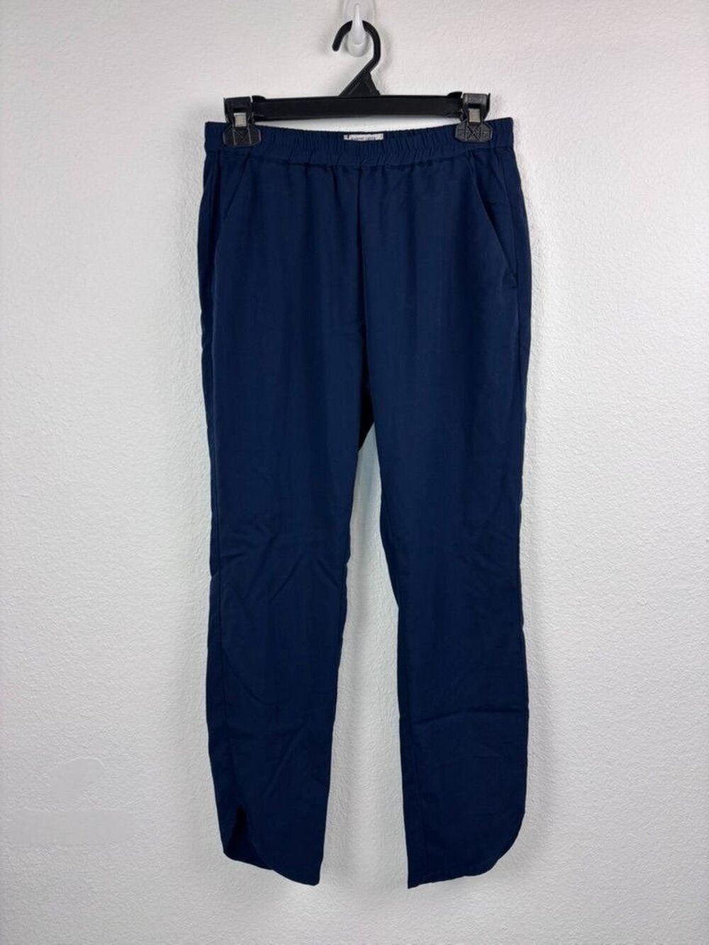 Marine Layer women's small navy Allison soft stretch lounge ankle pants mid rise